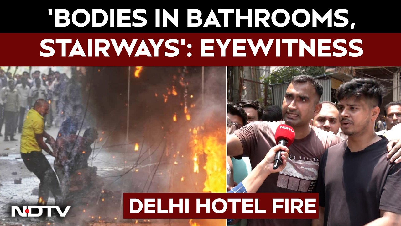 Delhi Hotel Fire | 'Bodies In Bathrooms, Stairways': Eyewitness Recounts Fire Horror