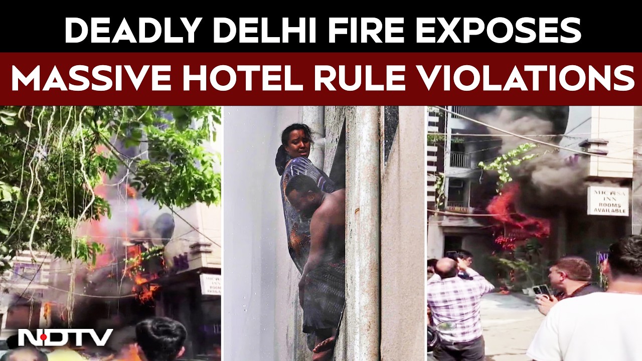 Delhi Hotel Fire | Delhi Hotel, Where Fire Killed 21, Had Permission For 6 Rooms. It Operated 25