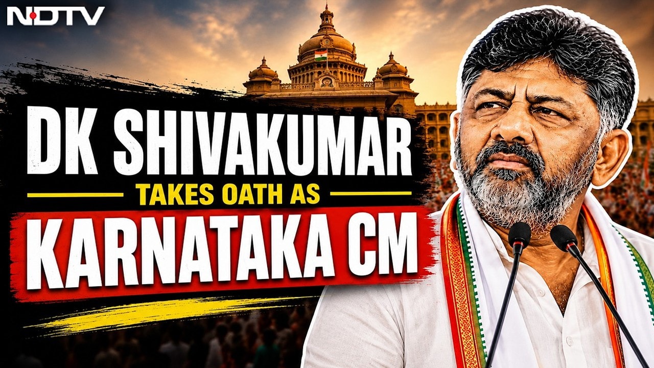 DK Shivakumar Takes Oath As Chief Minister Of Karnataka