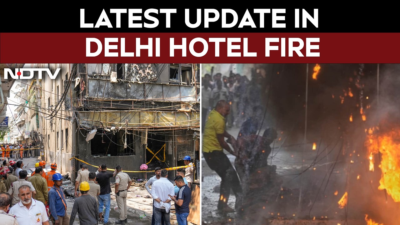 Delhi Hotel Fire News Today | 21, Mostly Foreigners, Killed In Massive Fire At Delhi Hotel