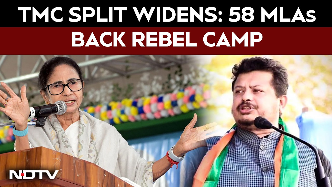 Mamata Under Pressure As TMC Faces Biggest Rebellion Yet