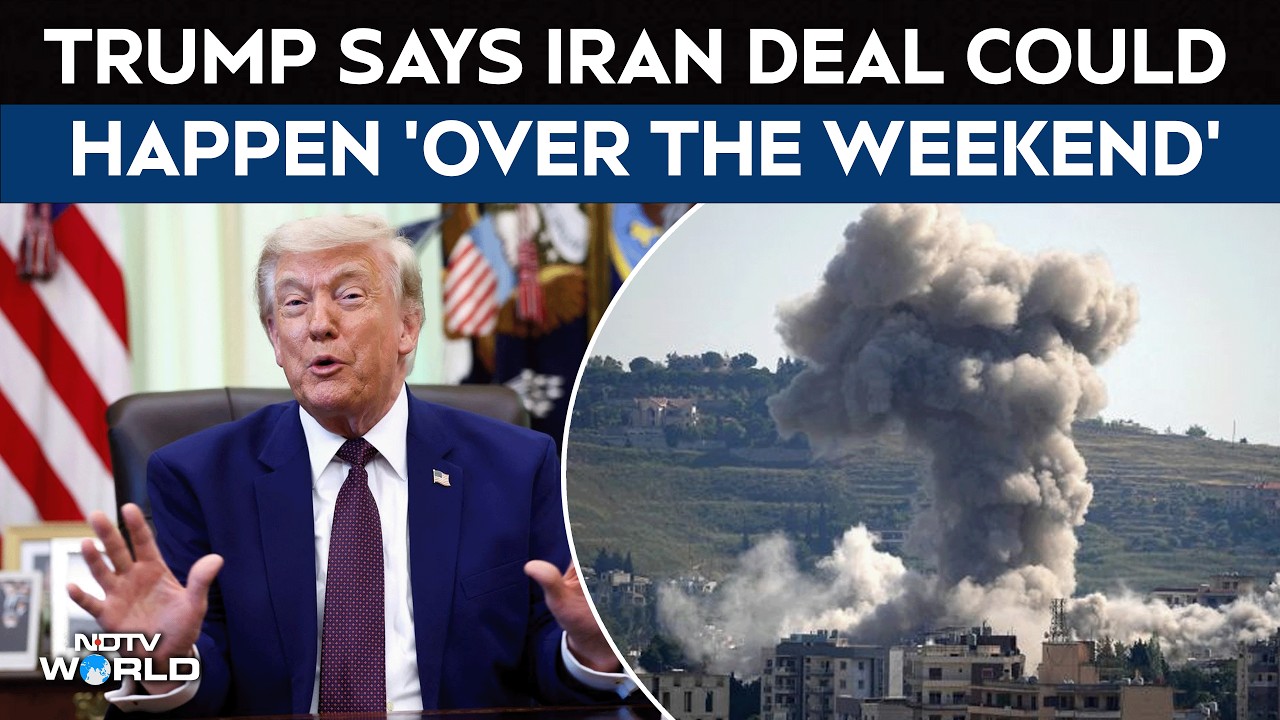 US Iran War Updates | Trump Says Iran Deal Could Happen 'Over The Weekend'