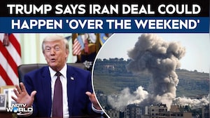 US Iran War Updates | Trump Says Iran Deal Could Happen 'Over The Weekend'