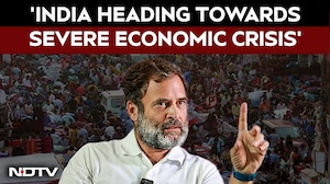 Rahul Gandhi News | Rahul Gandhi Warns Of Massive Economic Crisis In India, BJP Reacts
