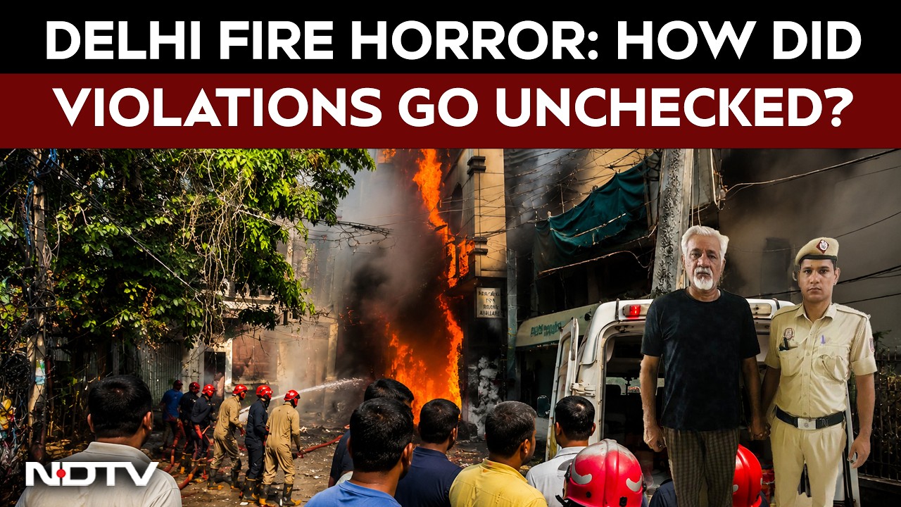 Delhi Hotel Owner Drove Past Burning Building, Didn't Stop 'Out Of Fear'