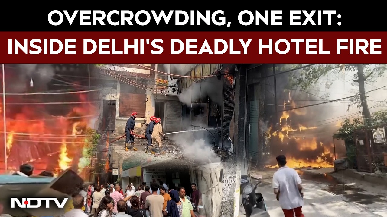 Malviya Nagar Fire | Delhi Hotel Fire: Licensed For 6 Rooms, Allegedly Ran 25