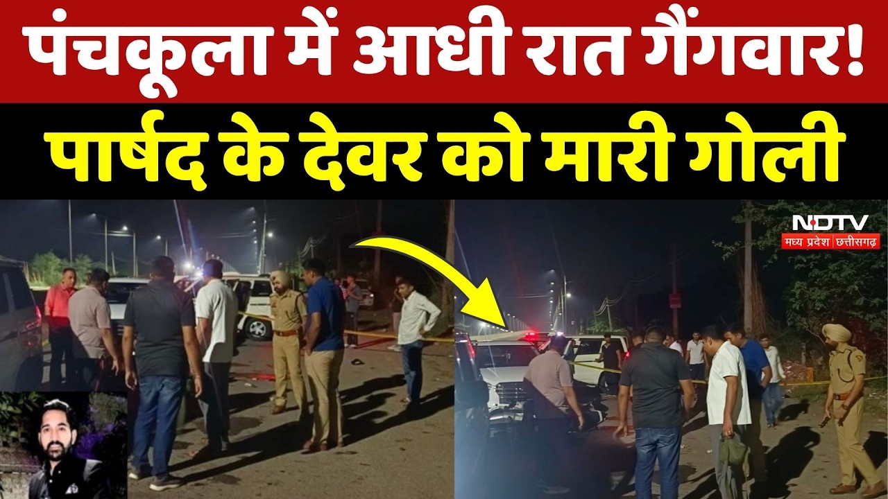Panchkula Shooting: बदमाशों ने चलाई 8 राउंड गोलियां, इलाके में फैली सनसनी! Breaking News | Crime
