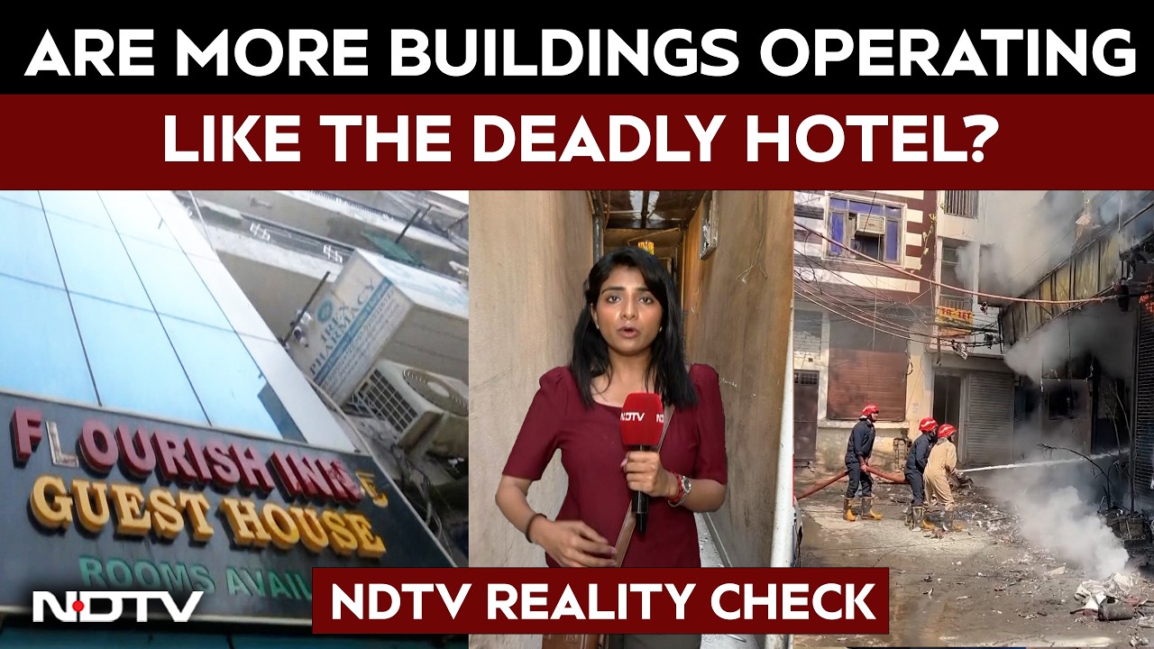 NDTV Reality Check Highlights Fire Safety Challenges In Malviya Nagar