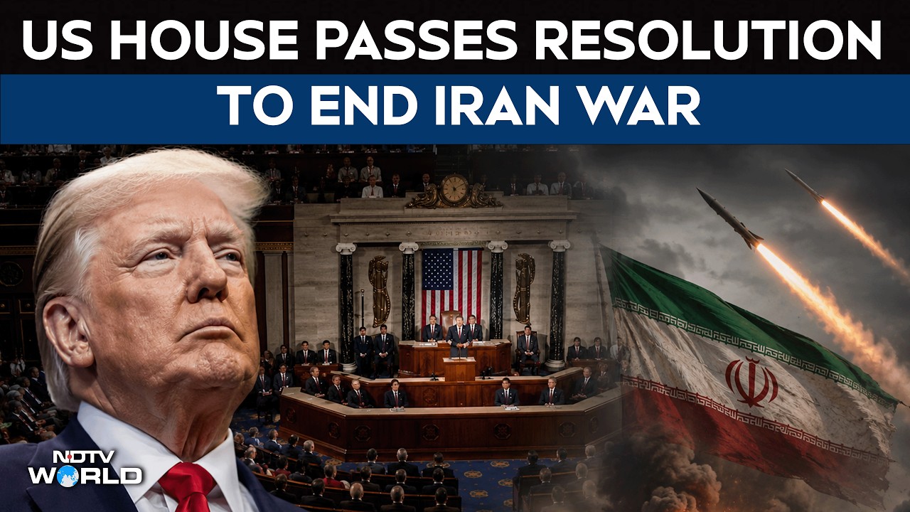 US Iran War | "Loud Message To Trump": US House Passes Resolution To End Iran War