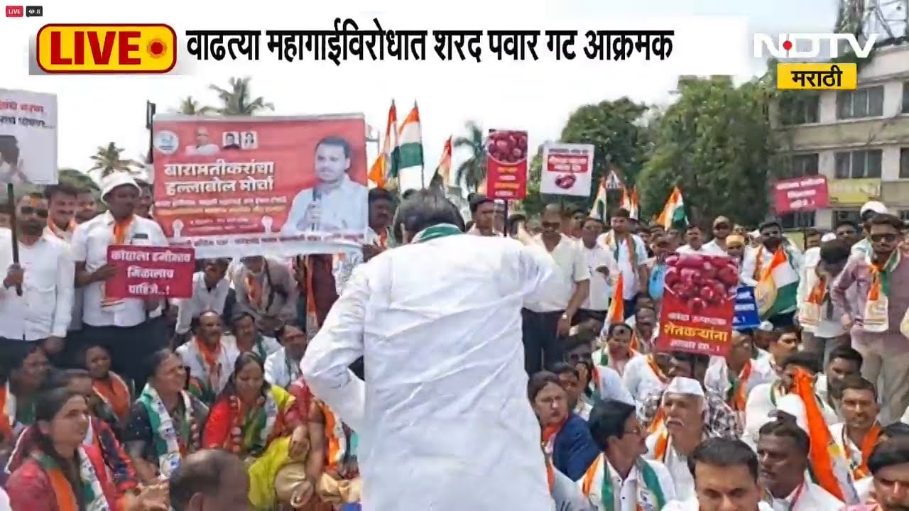 Yugendra Pawar | Onion Rate Protest | बारामतीमध्ये कांदा प्रश्नावर युगेंद्र पवार यांचं आंदोलन । NDTV
