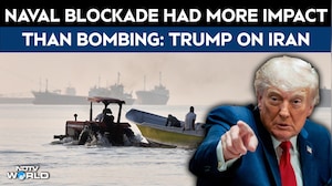 US Iran War Updates | "US Naval Blockade Had More Impact Than Bombing Iran": Donald Trump