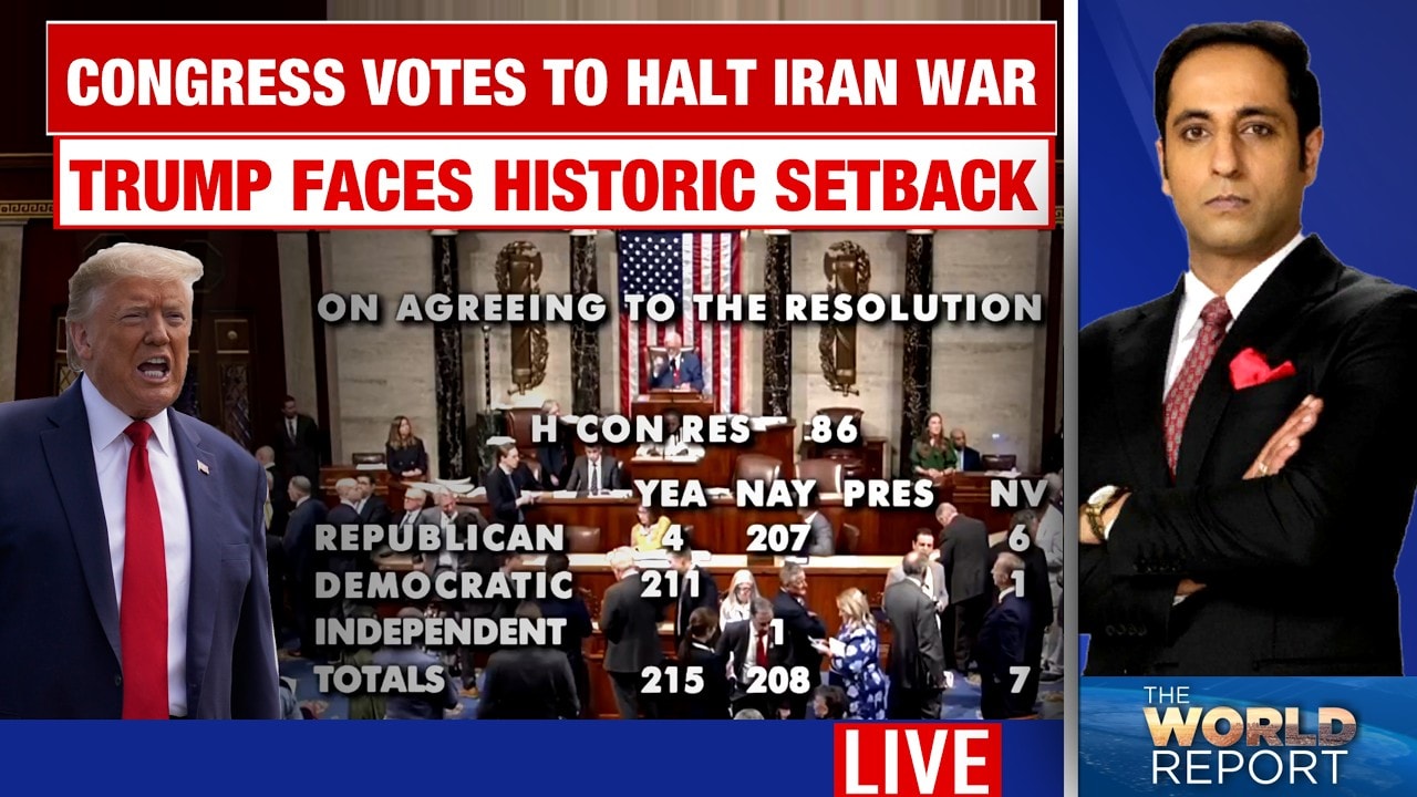 Trump Faces Historic Setback : Congress Votes To Halt Iran War | The World Report