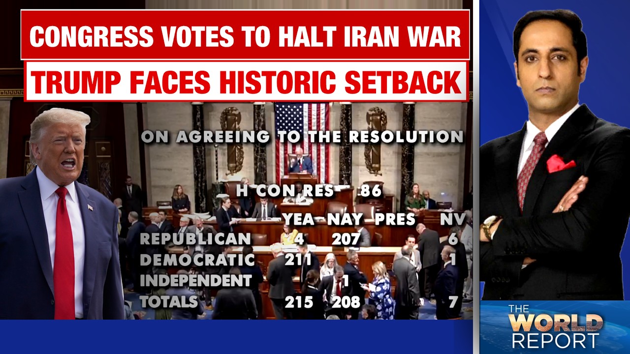 Trump Faces Historic Setback : Congress Votes To Halt Iran War | The World Report