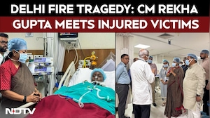 Delhi Fire Tragedy: CM Rekha Gupta Meets Injured Victims In Max Hospital