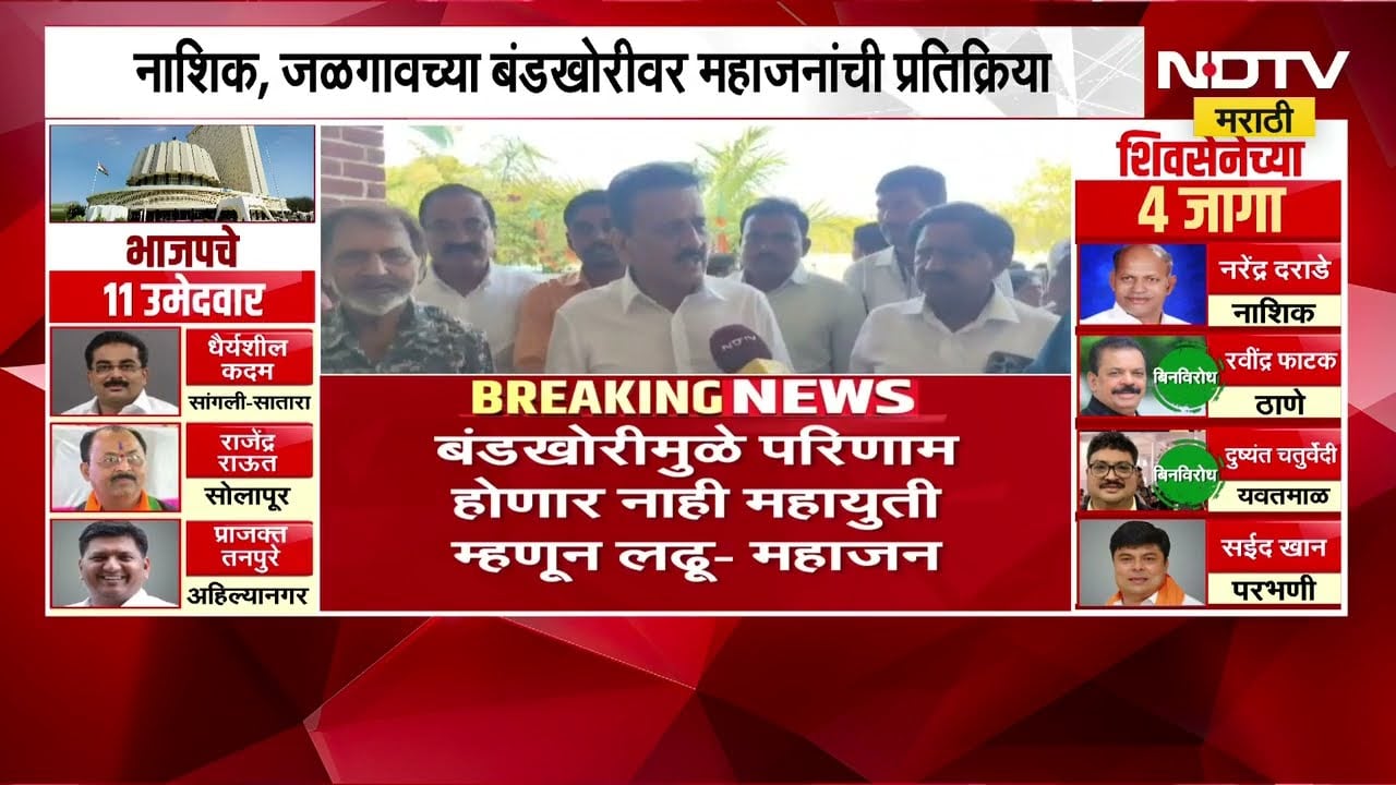 Nashik Vidhan Parishad Election 2026| विधानपरिषद निवडणुकीची रणधुमाळी,नाशिकमध्ये हायव्होल्टेज ड्रामा