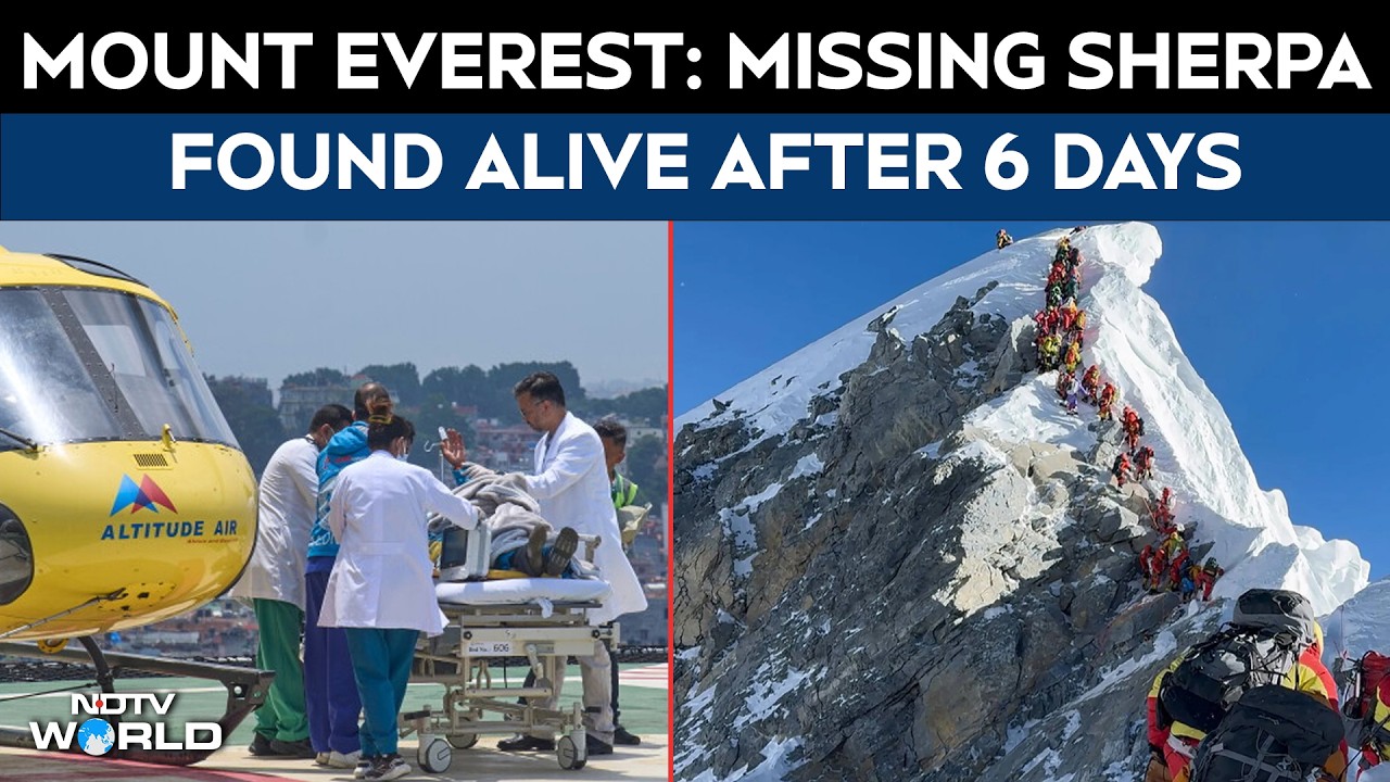 Nepal News | Mount Everest: Sherpa Guide Found Alive After Going Missing For Six Days