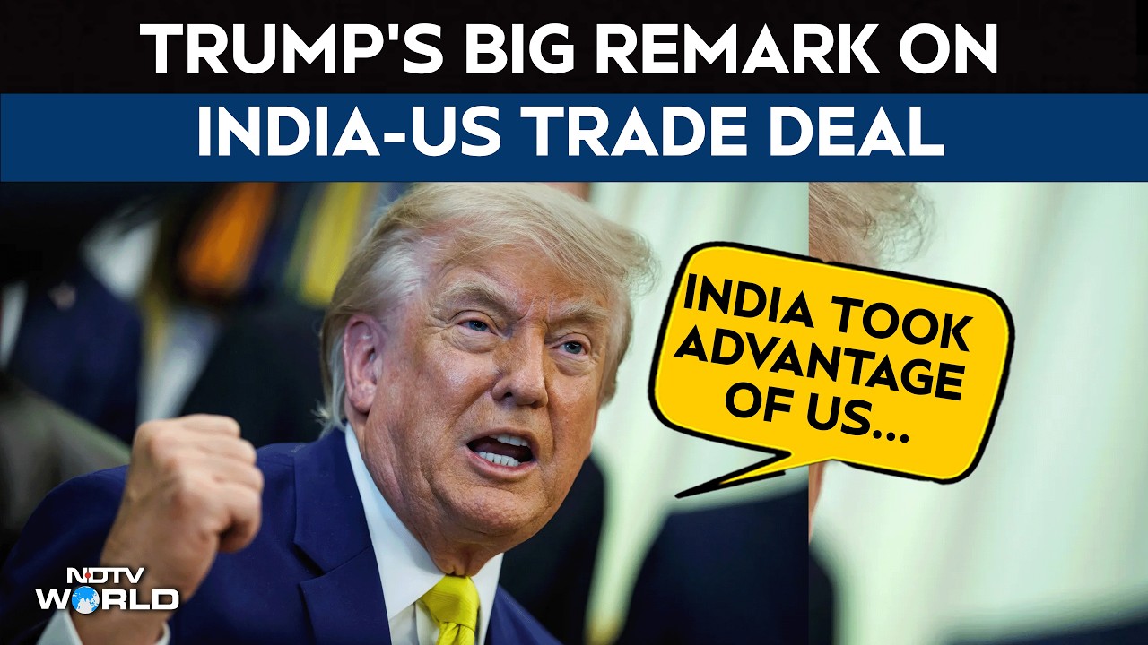 US India Trade Deal | 'We're Making A Lot Of Money': Trump Amid US-India Trade Deal Negotiations
