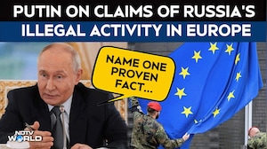 Russia News | "Name One Proven Fact": Putin On Claims Of Russia's Illegal Activity In Europe