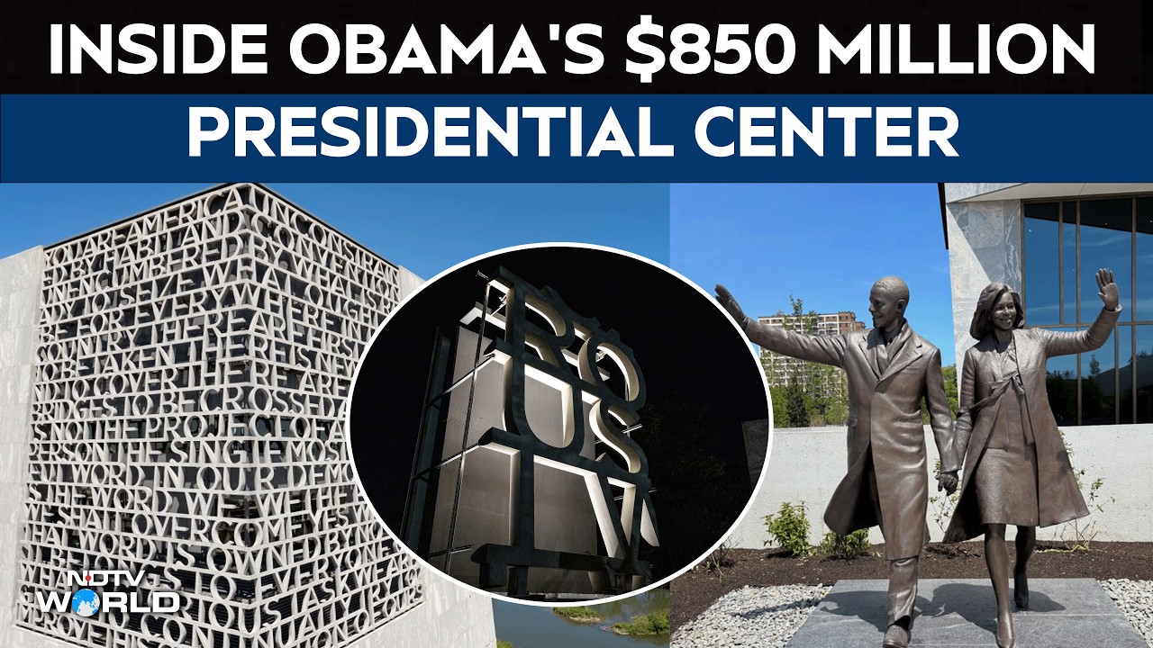 US News | Inside Obama's $850 Million Presidential Center Ahead Of Opening