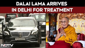 Spiritual Leader Dalai Lama Arrives In Delhi For Medical Treatment On Left Knee