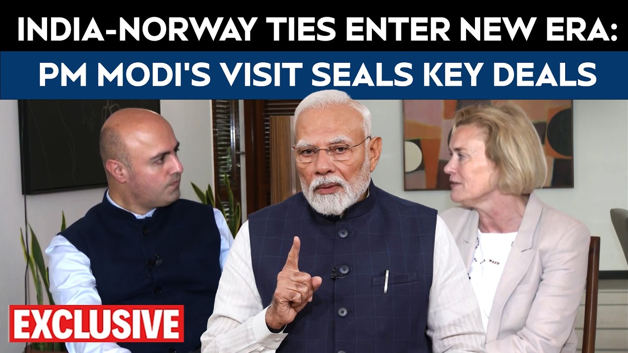 India-Norway Ties Enter New Era As Modi&rsquo;s Historic Visit Seals Green Partnership, Maritime Deals