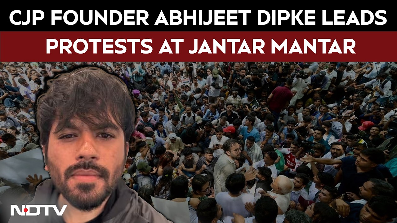 Cockroach Janta Party Protest: CJP Founder Abhijeet Dipke Leads Student Protests At Jantar Mantar