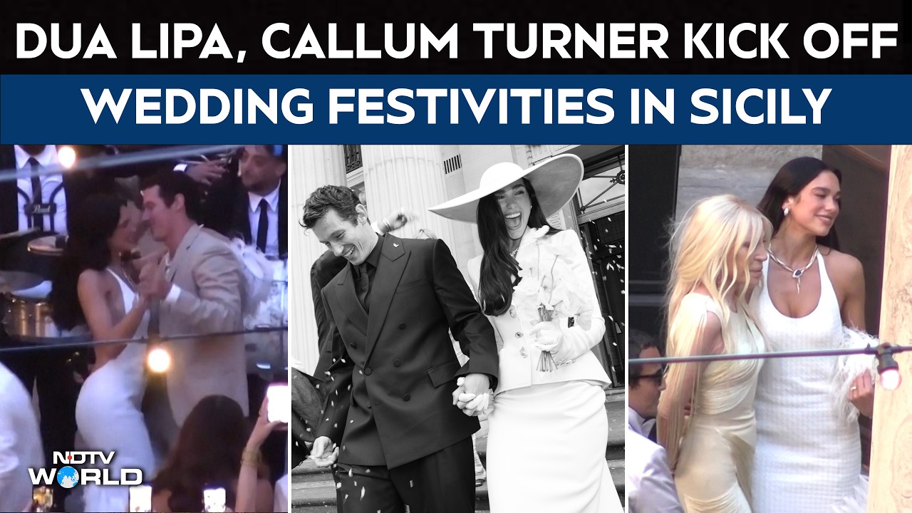 Dua Lipa | Dua Lipa, Callum Turner Kick Off Wedding Celebrations With 3-Day Sicilian Extravaganza In Palermo