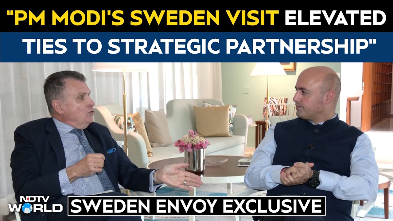 PM Modi's Sweden Visit Elevates Ties To Strategic Partnership, Says Envoy