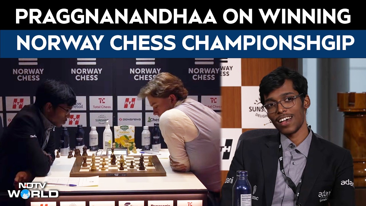 Norway Chess Champion Praggnanandhaa On Beating Carlsen, His Comeback And What's Next