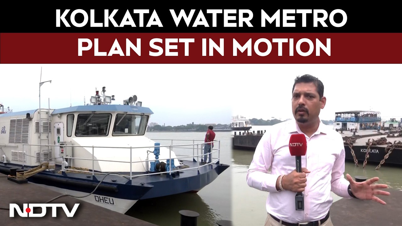 Kolkata Water Metro Plan Set In Motion