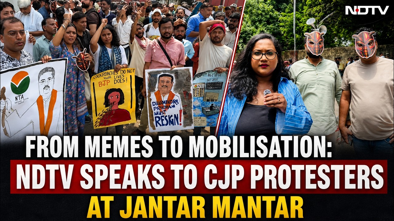 Cockroach Janata Party | From Memes To Mobilisation: NDTV Speaks To CJP Protesters AT Jantar Mantar
