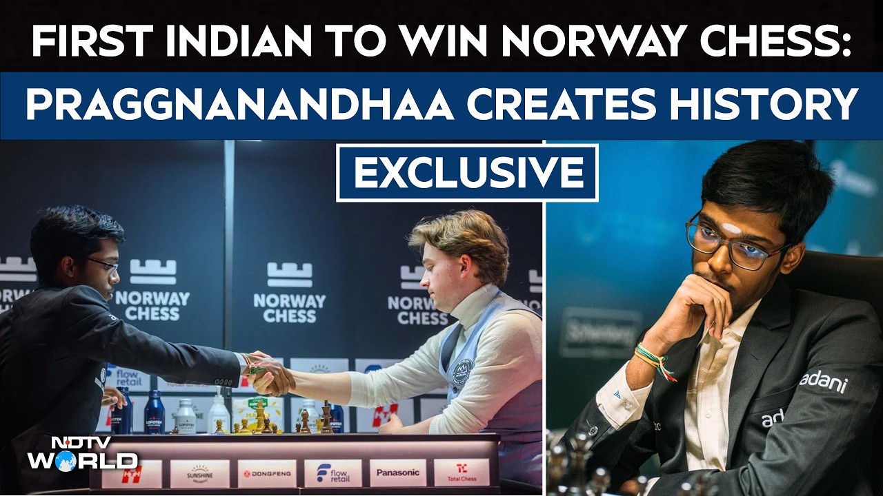 Praggnanandhaa Interview | Praggnanandhaa Creates History, Speaks To NDTV On Norway Chess Title Win