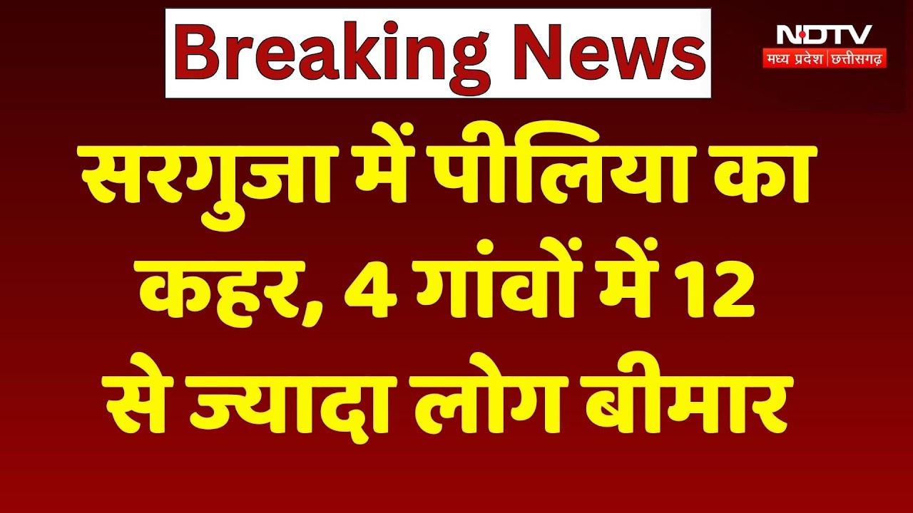 Surguja News: मैनपाट में पीलिया का कहर, 4 गांवों में दहशत, 4 की मौत की खबर! Breaking | Top News