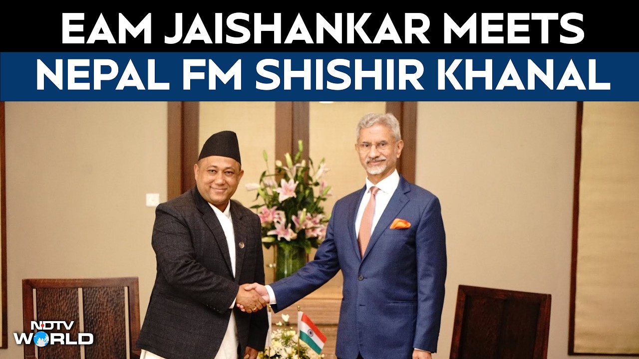 EAM Jaishankar Delivers A &ldquo;Clear & Strong&rdquo; Message To Nepal FM Shishir Khanal