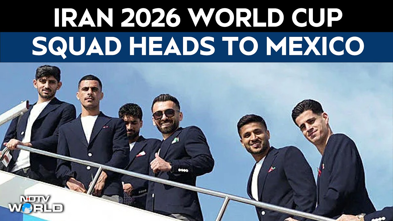 FIFA World Cup 2026 | Iran Football Team Heads To Mexico Amid US Visa Dispute