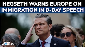 France Day | Hegseth Warns Europe on Immigration in D-Day Speech, Links Freedom to Border Security