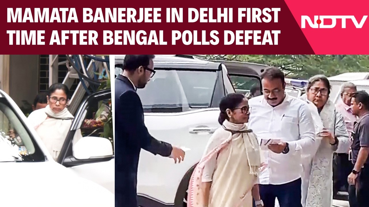 Mamata Banerjee Heads To Delhi First Time After Defeat In WB Polls For INDIA Bloc Meeting