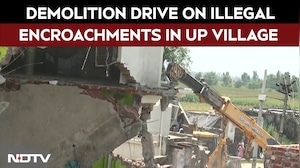 UP News | Authorities Conduct Demolition Drive On Illegal Encroachments In UP's Kaserua Village