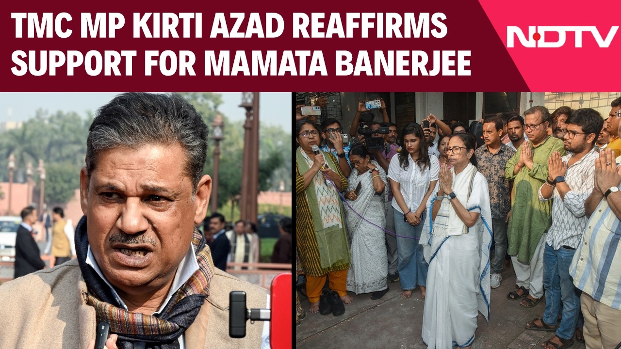 'I Stand With Didi': TMC MP Kirti Azad Meets Mamata Banerjee, Reaffirms Support