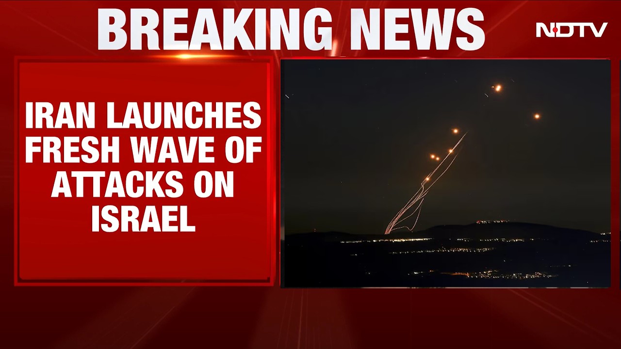US Iran War: Iran Fires Missiles Into Israel In A First Since April Ceasefire