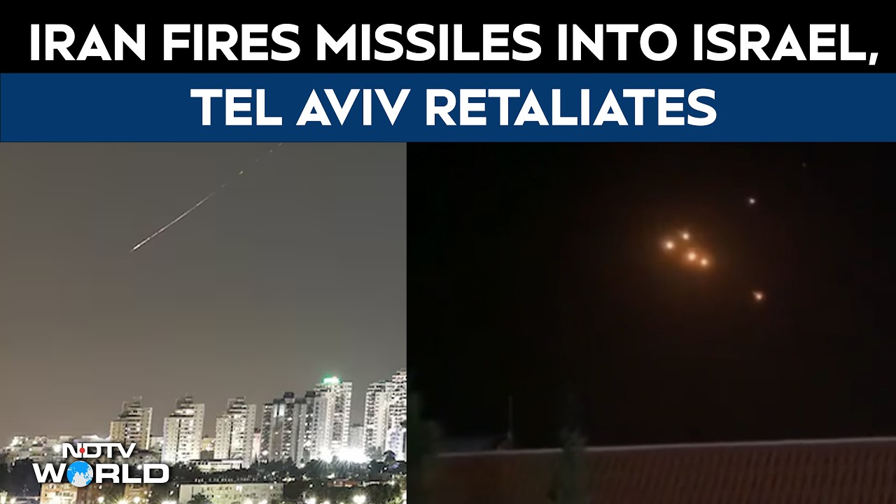 Iran Attacks Israel | Iran Fires Missiles Into Israel In A 1st Since Ceasefire, Tel Aviv Retaliates