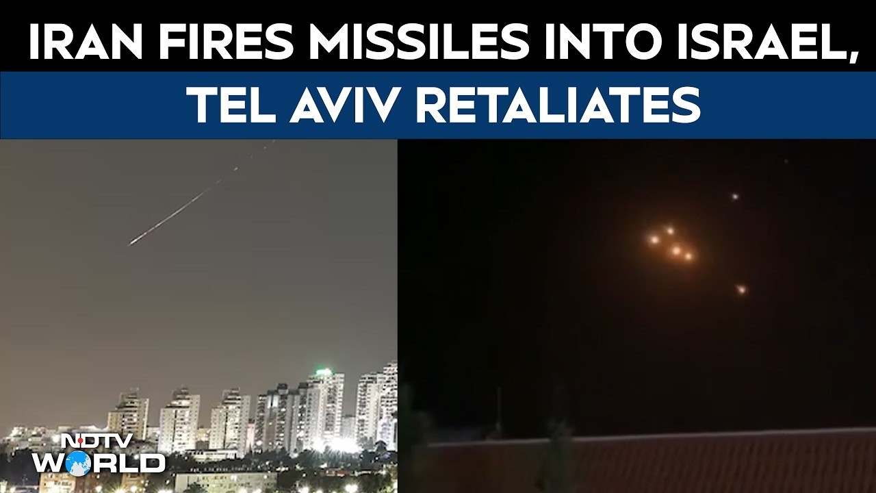 Iran Attacks Israel | Iran Fires Missiles Into Israel In A 1st Since Ceasefire, Tel Aviv Retaliates