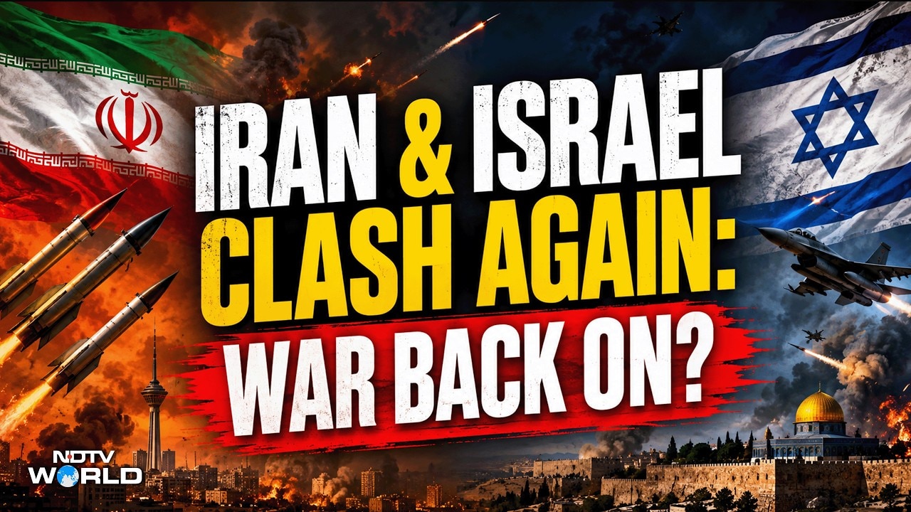 Iran Israel War | Israel Strikes Iran After Taking Missile Fire Despite Trump's Warning