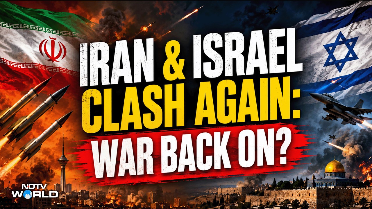 Iran Israel War | Israel Strikes Iran After Taking Missile Fire Despite Trump's Warning