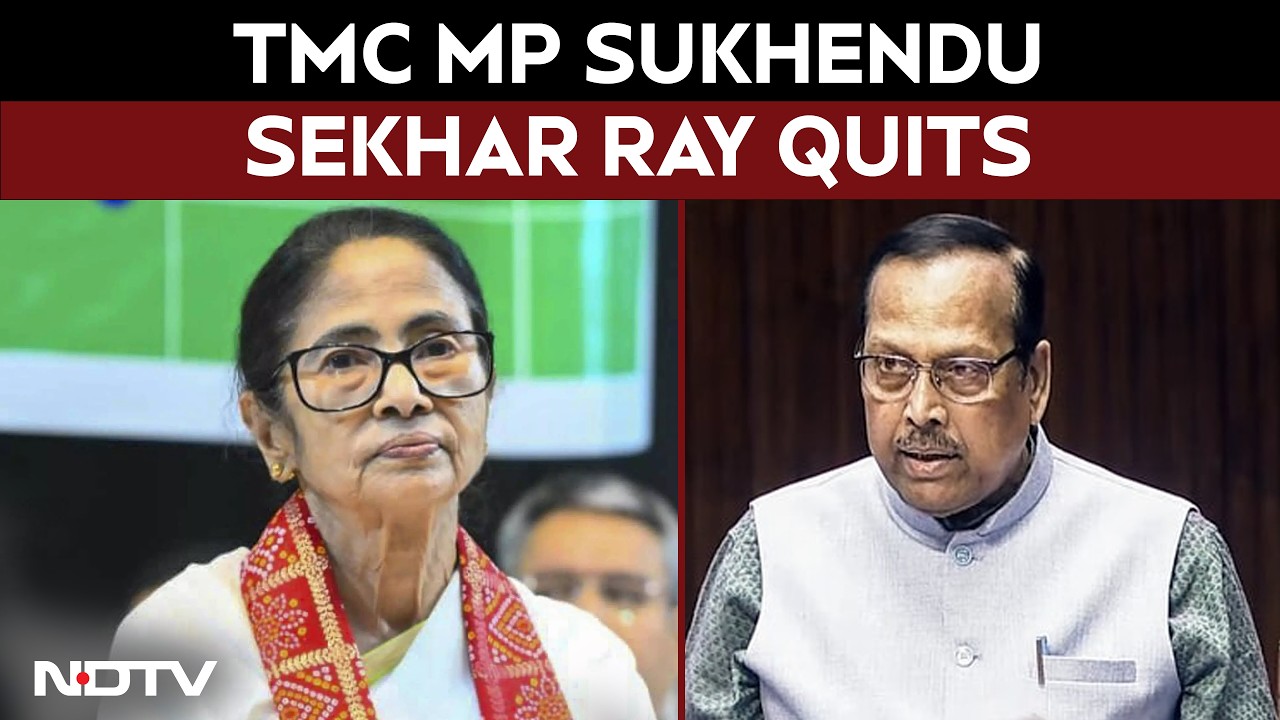 Trinamool Rajya Sabha MP Sukhendu Sekhar Ray Quits Amid Spiralling Crisis