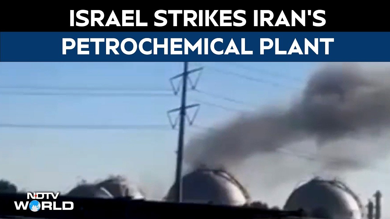 Israel Strikes Iran | Israel Attacks Iran's Mahshahr Petrochemical Plant