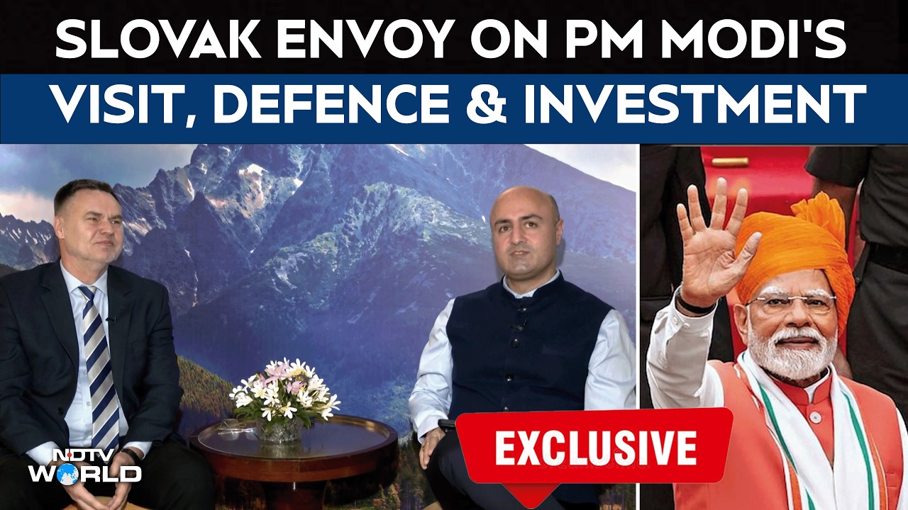 PM Modi | Slovak Ambassador Exclusive On PM Modi’s Historic Trip, Trade Surge & Jobs for Indians
