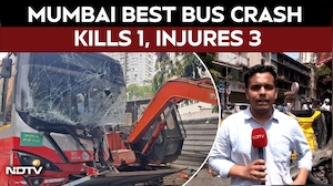 Mumbai Best Accident | BEST Bus Crashes Into Several Vehicles In Mumbai; One Killed, Three Injured