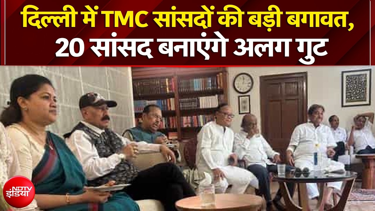 दिल्ली में TMC सांसदों की बड़ी बगावत, 20 सांसद बनाएंगे अलग गुट | Mamata Banerjee