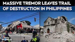 Philippines Earthquake | Massive Earthquake Hits The Philippines, Buildings Reduced To Rubble